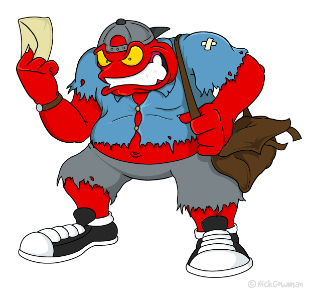 The Demon Postie