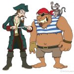 cartoon pirates