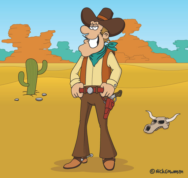 Cartoon Cowboy