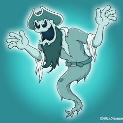Pirate Ghost Cartoon