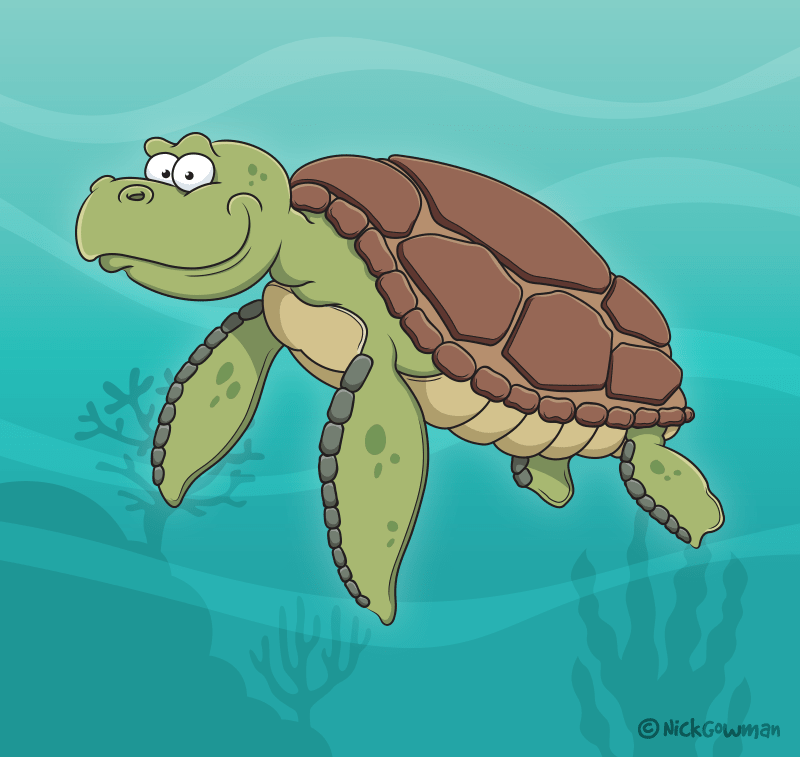 animated sea turtles