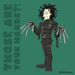 Edward Scissorhands Cartoon