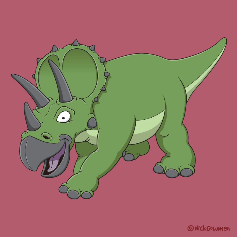 triceratops cartoon