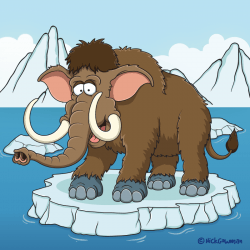 cartoon mammoth