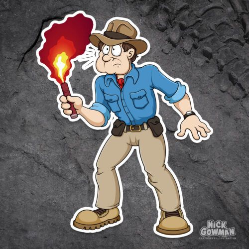 Cartoon Jurassic Park characters | Illustrations from a Lost World