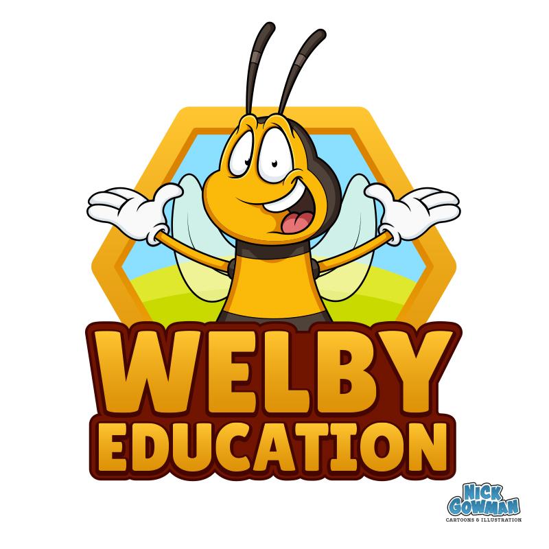Cartoon Bee Logo