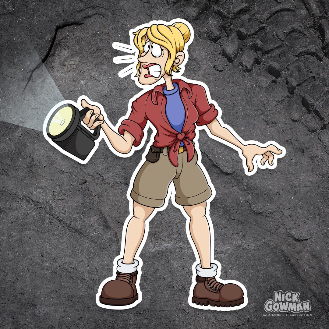 Cartoon Jurassic Park characters Meet the legends of Isla Nublar