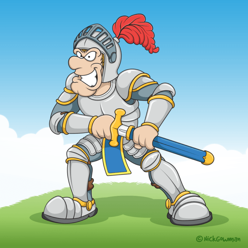 Cartoon Knight