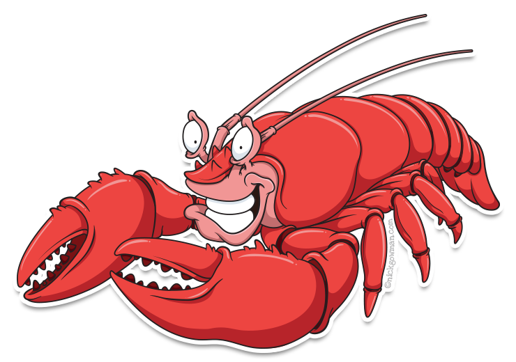 Cartoon Lobster