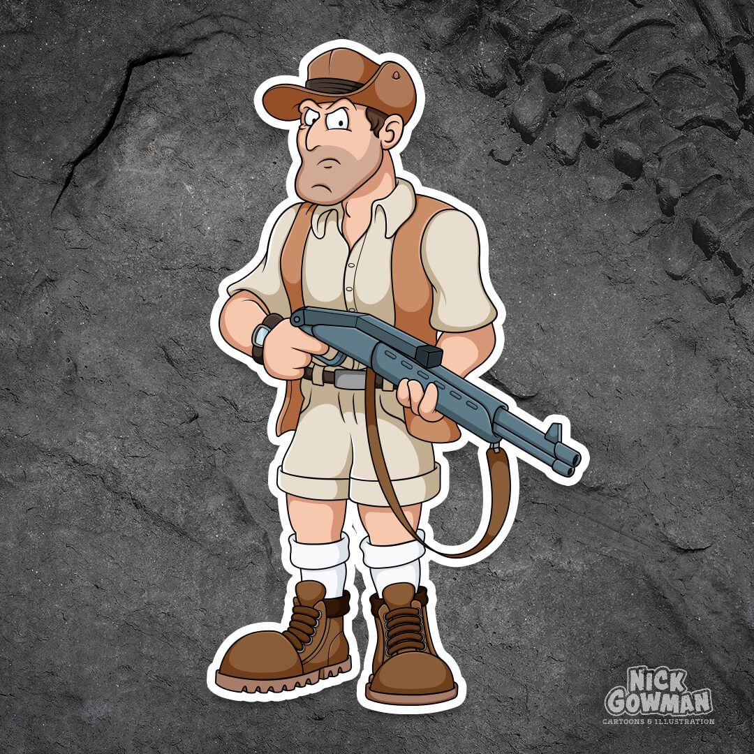 Cartoon Jurassic Park characters Meet the legends of Isla Nublar