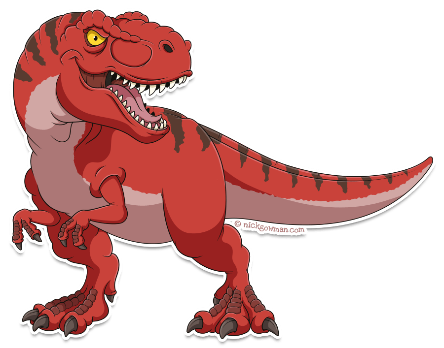 Dinosaur Cartoons | Prehistoric cartoon creatures for Jurassic June