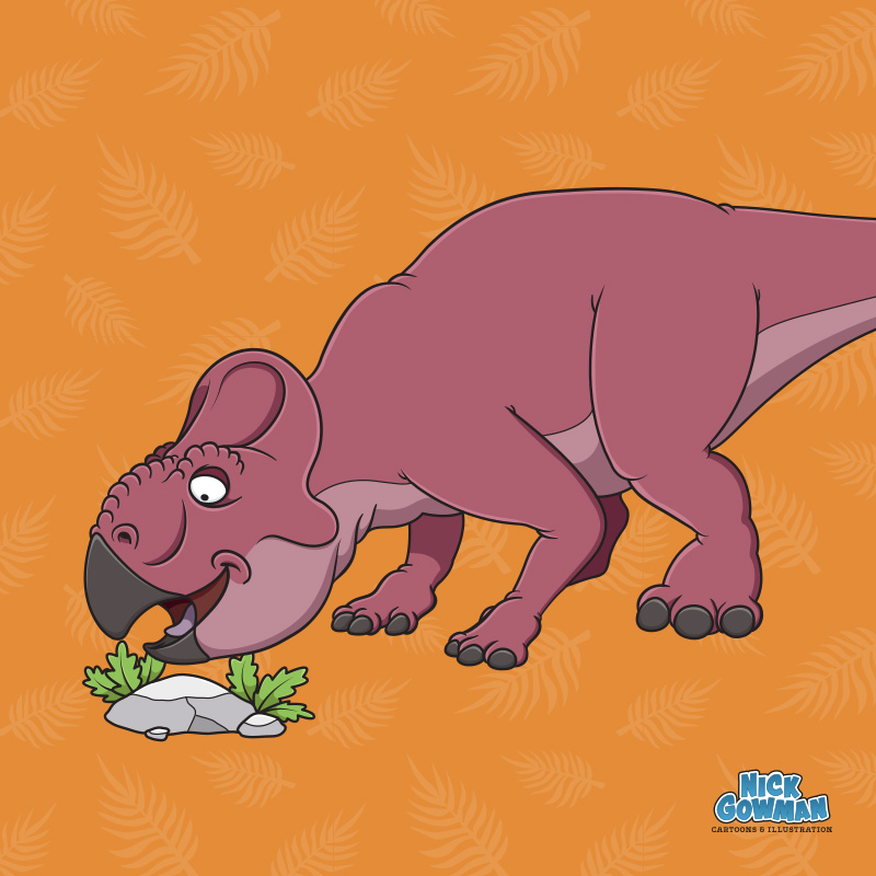 cartoon udanoceratops
