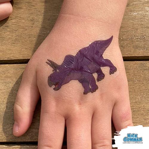 Jungwiealt  Dinosaur Temporary Tattoos  ANNUAL STORE