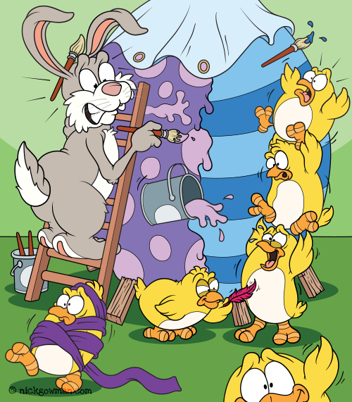 Funny Easter Cartoon