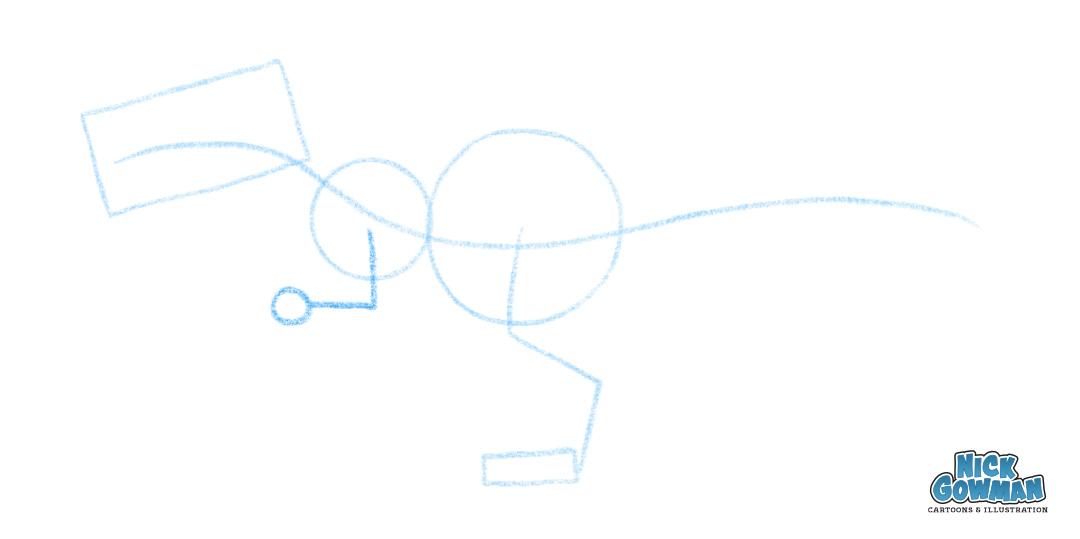 How to draw cartoon dinosaurs step 4