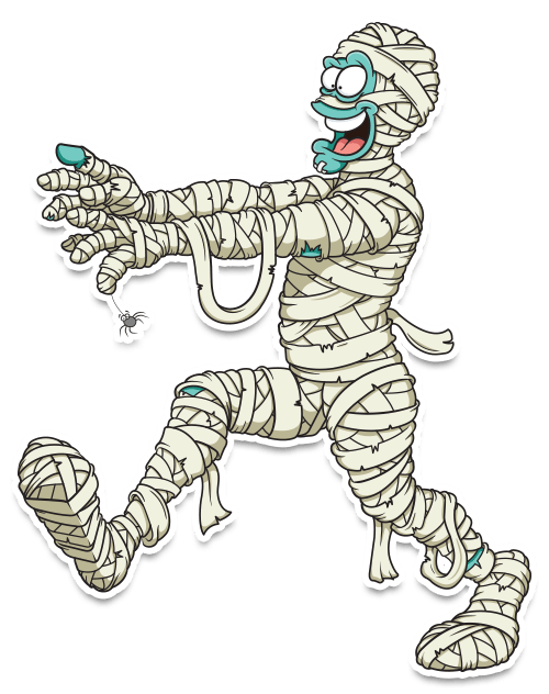 mummy cartoon