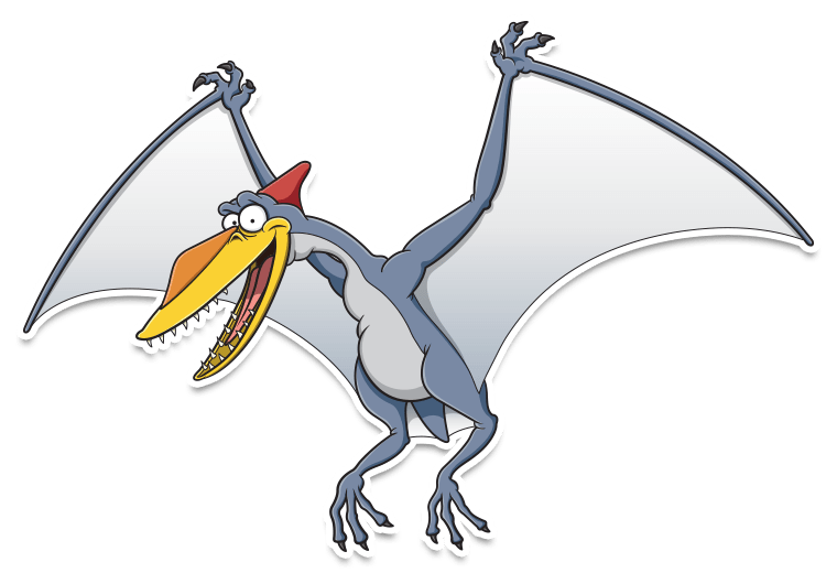 Pterodactyl Pteranodon Pterosaurs, dinosaur, cartoon, bird png